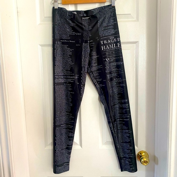 Blackmilk Pants - Blackmilk Hamlet Leggings - Size L